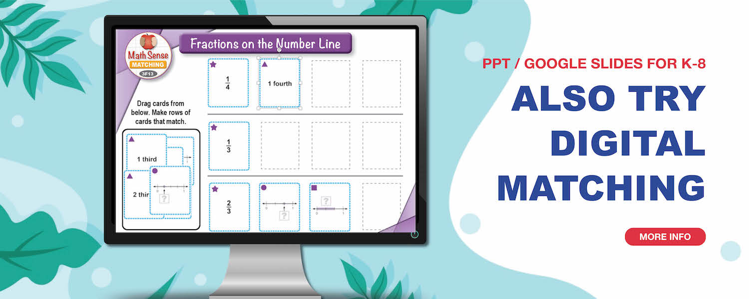 Match cards on interactive PowerPoint screens.